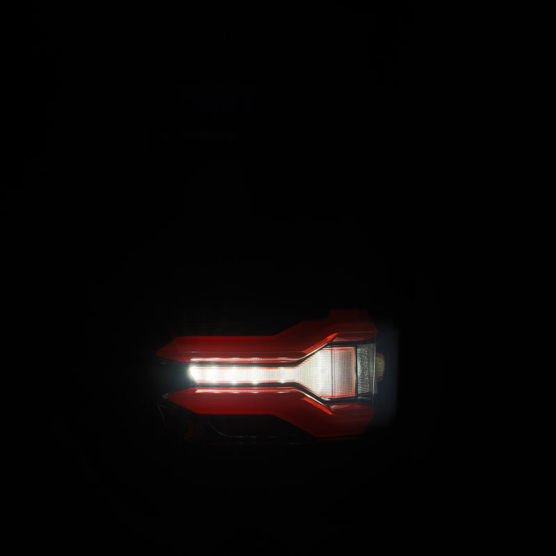 AlphaRex 21 - 23 Ford F - 150 LUXX LED Taillights - Black Red w/ BLIS - My Store