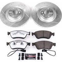 Power Stop 09 - 11 Audi A6 Quattro Front Z26 Street Warrior Brake Kit - My Store