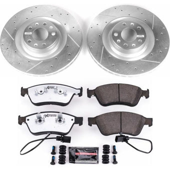 compare product Power Stop 09-11 Audi A6 Quattro Front Z26 Street Warrior Brake Kit