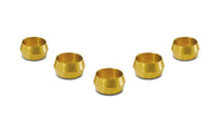 Vibrant 5/8in Brass Olive Hardline Tubing Inserts (2 Pack) - My Store