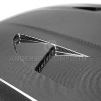 Anderson Composites 2015+ Ford Focus RS Type - SA Carbon Fiber Hood - My Store