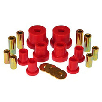 compare product Prothane 06-09 Chevy Trailblazer Front Control Arm Bushings - Red