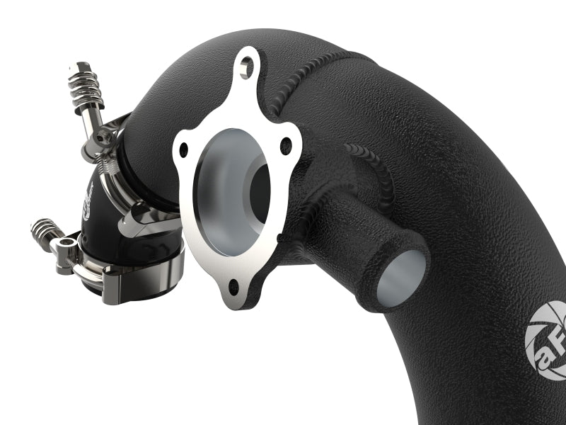 AFE 21 - 22 Ford Bronco L4 - 2.3L (t) BladeRunner Alum Hot/Cold Charge Pipe Kit - Black - My Store