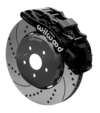 compare product Wilwood SX6R Front Brake Kit 15in Lug Drive Slotted/Drilled Black w/ Lines 10-14 Chevrolet Camaro SS