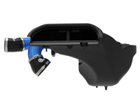 aFe 21 - 22 Ford F - 150 Raptor V6 - 3.5L(tt) Momentum XP Cold Air Intake System - Blue w/ Pro 5R Filter - My Store