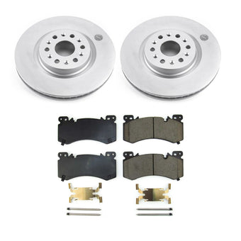 compare product Power Stop 2022 Cadillac XT6 Front Z17 Coated Brake Kit