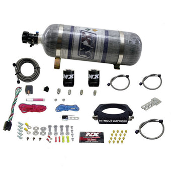 compare product Nitrous Express GM LS 102mm Nitrous Plate Kit (50-400HP) w/12lb Composite Bottle