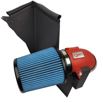 compare product Injen 2020 BMW M340i SP Short Ram Air Intake System Wrinkle Red Finish