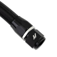 Mishimoto 3Ft Stainless Steel Braided Hose w/ - 10AN Straight/90 Fittings - Black - My Store