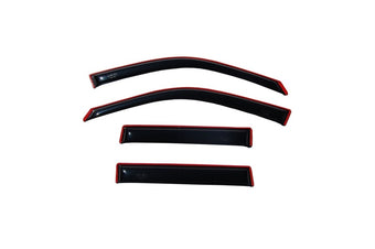 compare product AVS 2023 Chevrolet Colorado In-Channel Ventvisor Low Profile Deflectors 4pc - Smoke