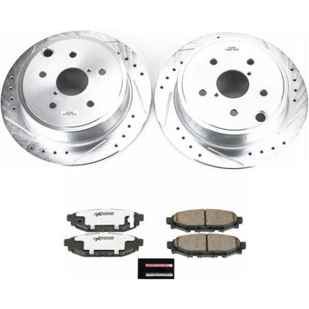 compare product Power Stop 15-19 Subaru WRX Rear Z26 Street Warrior Brake Kit