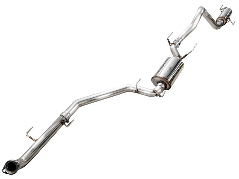 AWE Tuning 2024+ Toyota Land Cruiser / 2025+ Toyota 4Runner 0FG Cat - Back Exhaust w/ BashGuard - My Store