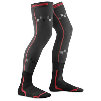 compare product EVS Fusion Sock Combo Black/Red - Large/XL