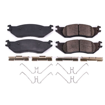 compare product Power Stop 04-06 Ford E-150 Front Z17 Evolution Ceramic Brake Pads w/Hardware