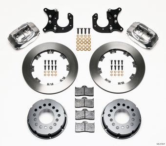 compare product Wilwood Forged Dynalite P/S Rear Kit Polished New Big Ford 2.50in Offset