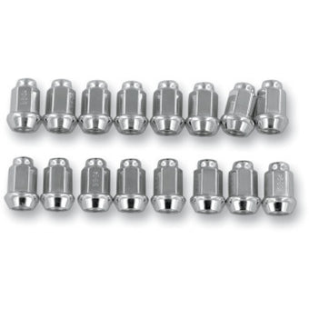compare product Raceline Conical Lug Nuts - 10mm x 1.25 - 16 Pack - Chrome