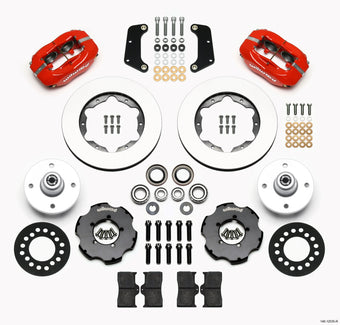 compare product Wilwood Forged Dynalite Front Kit 10.75in Red 64-65 Mustang 6 Cylinder 4-lug