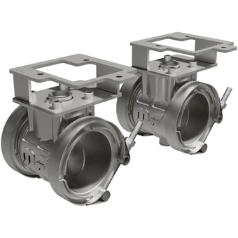 compare product MagnaFlow 2018 Ford Mustang V8-5.0LGAS Exhaust Acc - 2.5in ID/OD - 304SS - Integrated V-Band Flanges