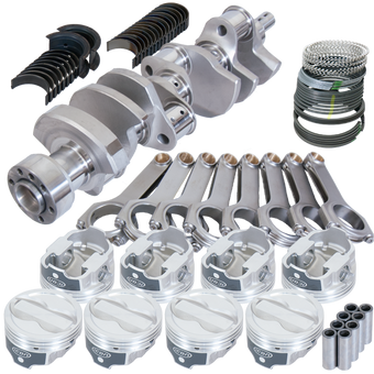 compare product Eagle Chevy LT1 350 1Pc 3.750in Crank 6.000in H-Beam -18cc 4.030in Pistons Rotating Assembly