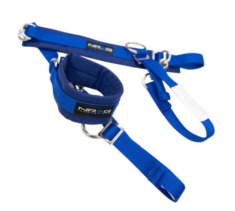 NRG SFI 3.3 Arm Restraints One Pair - Blue - My Store