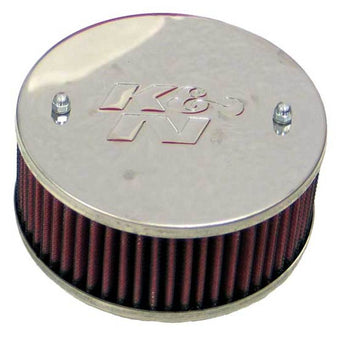 compare product K&N Universal Custom Air Filter - Round 1.625in Flange / 1.625in ID / 2.75in Overall Height