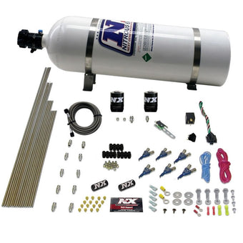 compare product Nitrous Express 6 Cyl Gas Nitrous Kit (150-375HP) w/15lb Bottle