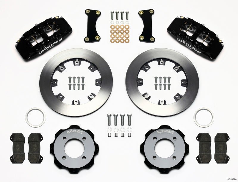 Wilwood Dynapro 6 Front Hat Kit 12.19in 2011 Fiesta - My Store