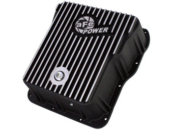 compare product aFe Power Cover Trans Pan Machined Trans Pan GM Diesel Trucks 01-12 V8-6.6L Machined