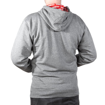 compare product Cobb Grey Zippered Hoodie - Size X-Small