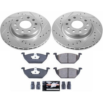 compare product Power Stop 11-15 Volkswagen Jetta Front Z23 Evolution Sport Brake Kit