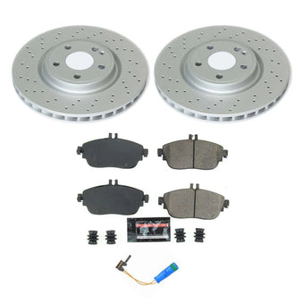 compare product Power Stop 17-19 Infiniti QX30 Front Z17 Evolution Geomet Coated Brake Kit