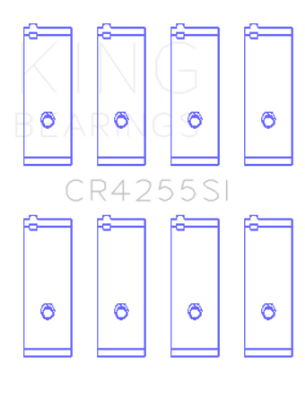 compare product King Engine Bearings G.M.C. /Quard 4 1996/Up (Size +0.50mm) Connecting Rod Bearing Set