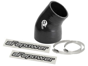 compare product aFe Magnum FORCE Intake Coupling Kit (3 IN ID to 2-1/4 IN ID x 35 Deg.) Elbow Coupler - Black