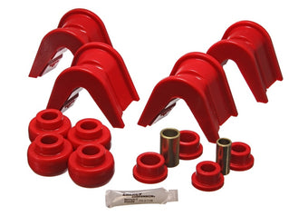 compare product Energy Suspension 76-77 Ford Bronco/66-72 F-100/F-150 Red 4 Deg Offset Complete 14 Pc C-Bushing Set