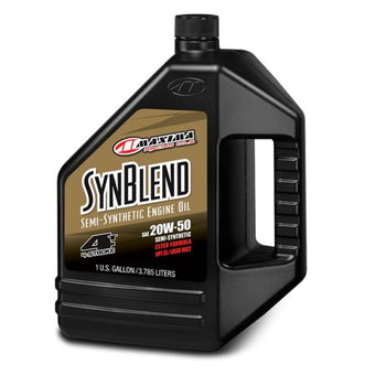 compare product Maxima Syn Blend Ester 4T Semi-Synthetic 20W50 Engine Oil - Gallon