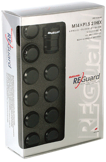 compare product Project Kics 21/22HEX Black Bull Lock Re Guard - 14X1.50