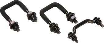 compare product Kentrol 55-86 Jeep Windshield Tie Down Kit CJ - Powdercoat Black