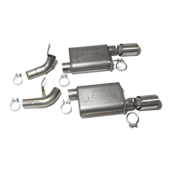 compare product BBK 05-10 Mustang GT VariTune Axle Back Exhaust Kit (Stainless Steel