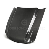 Anderson Composites 10 - 12 Ford Mustang Type - CJ 3in Carbon Fiber Cowl Hood - My Store