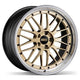 BBS LM 20x12 5x130 ET72 CB71.6 Gold Wheel w/ Diamond Cut Machined Lip - My Store