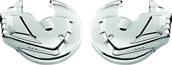 compare product Kuryakyn Brake Rotor Cover Honda 01-17 GL1800 Except Airbag Models - Chrome