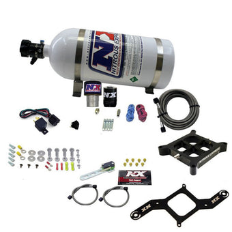 compare product Nitrous Express Single Entry Crossbar RNC .178 4500 Flange Nitrous Kit (250-650HP) w/10lb Bottle
