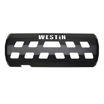 compare product Westin 18-22 Jeep Wrangler JL (Excl. 4xe) Muffler Skid Plate - Tex. Blk