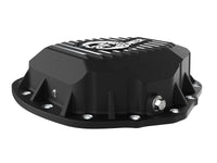 aFe 2020 Chevrolet Silverado 2500 HD Rear Differential Cover Black ; Pro Series w/ Machined Fins - My Store