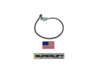 compare product Superlift 99-10 Ford F-250/F-350 w/ 4-10in Lift Kit (Single) Bullet Proof Brake Hose