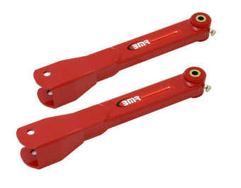 compare product BMR 10-15 5th Gen Camaro Non-Adj. Rear Trailing Arms (Polyurethane) - Red