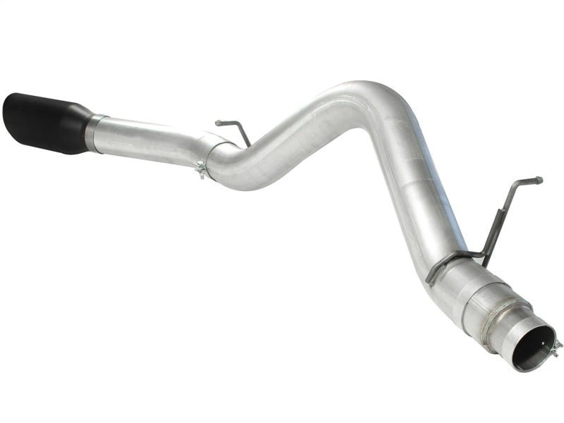aFe Atlas Exhaust 5in DPF - Back Al Steel 11 - 13 GM Diesel Trucks V8 - 6.6L (td) LML (Blk Tip) - My Store