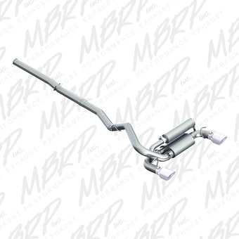 compare product MBRP 2016+ Ford Focus RS 3in Dual Outlet Cat-Back Exhaust T409 SS