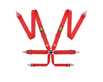 compare product OMP First 3 Safety Harness Red