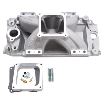 compare product Edelbrock BBC Tall Deck Victor EFI Manifold Dominator Flange